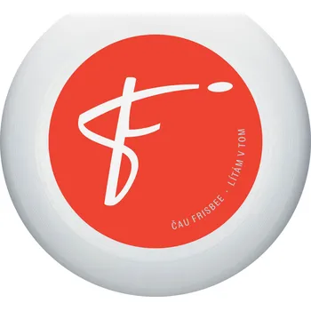 Frisbee Eurodisc ČAU FRISBEE MONOGRAM 175g | Červenobílý