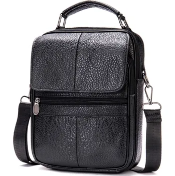 Kožená brašna pravá kůže NW559 Barva (Varianta): Černá