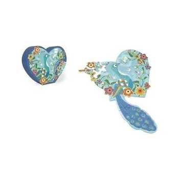 Dětské zboží Puzzle 40 konturowe Serce