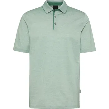 Pánské tričko Bugatti pánské triko s límečkem 8150 55106A 520 Zelená XXXL