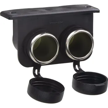 Elektrická zásuvka Dvojitá CL zásuvka s držákem - 34521A