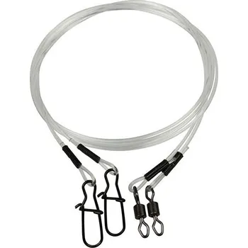 DAM - Effzett návazec MONO Spin Leader 55cm/0,90mm/24kg 2ks