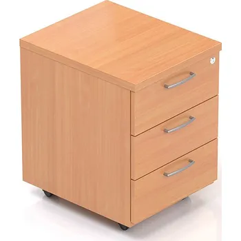 Zásuvkový kontejner Kontejner Visio 52 x 43 cm - 3 zásuvky, buk