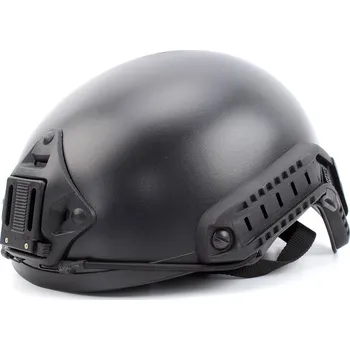 Vojenská helma FAST MICH - Černá, Vel.L/XL
