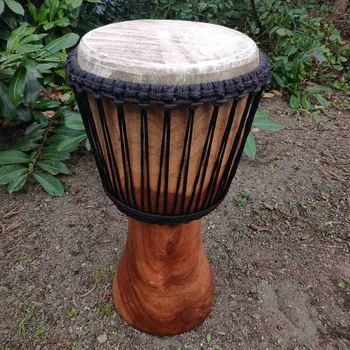 Buben Djembe 12” Moyo, Ghana vyřezávaný 55 cm