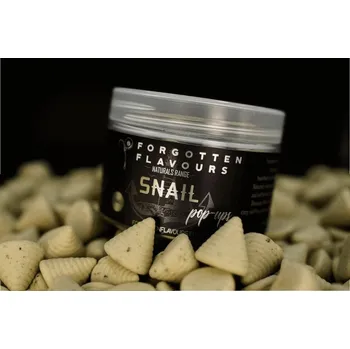 Boilies FORGOTTEN FLAVOURS plovoucí nástraha Special Edition Snail [100% NATURAL] pop-ups