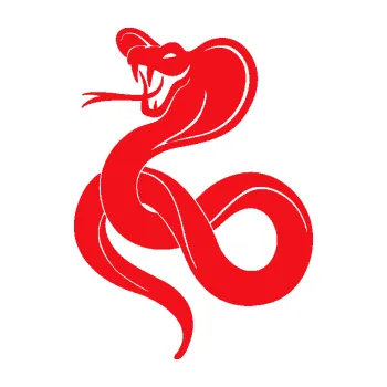 Samolepící dekorace SAMOLEPKA Cobra 009 levá (10 - červená) NA AUTO, NÁLEPKA, FÓLIE, POLEP, TUNING, VLASTNÍ TEXT, TISK, AUTOSAMOLEPKY.cz, POLEPY, OBRÁZEK, LOGO, SAMOLEPKY