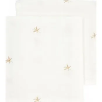 látková plena Meyco X MrsKeizer 2-balení bambusová plena Ibiza warm sand