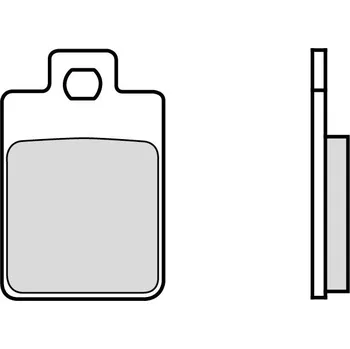 Brzdová destička Brzdové destičky BREMBO Scooter Carbon Ceramic - 07017 07017