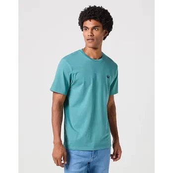 Pánské tričko WRANGLER® PÁNSKÉ TRIKO SS SIGN OFF - HYDRO 3XL