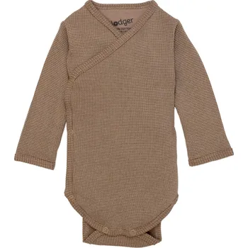 Kojenecký body Lodger Romper Long Sleeves Ciumbelle Beige 80