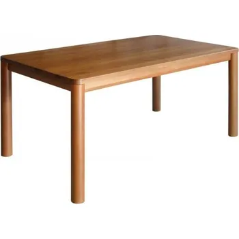 Jídelní stůl Dřevěný jídelní stůl PEDRO 90 x 140 cm, Odstín trend: B3/4 ořech