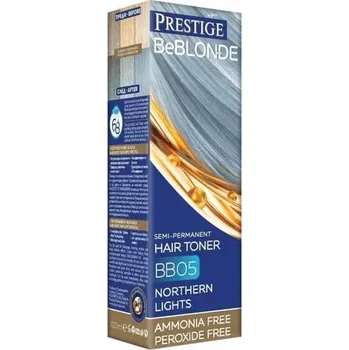 Barva na vlasy Prestige Be Blonde Semi-permanentní barva na vlasy BB05 polární záře 100 ml