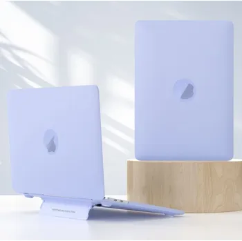 Pouzdro na tablet VSECHNONAMOBIL 65406 FROST Obal pro Macbook Air 13 A1932 / A2179 / A2337 fialový