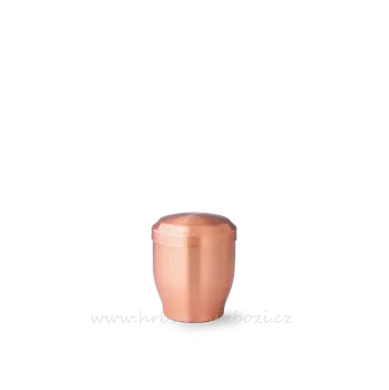 Smuteční dekorace Urna mini měděná 535070