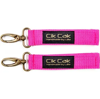 Kočárek Cik Cak Úchyty na kočárek tm. Růžová staromosaz
