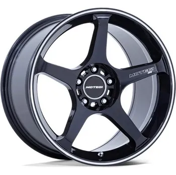 Alu kolo Motegi MR159 BATTLE V disk 18x10.5 5X120 74.1 ET25, Obsidian blue