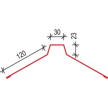 Satjam hřebenáč rovný 120