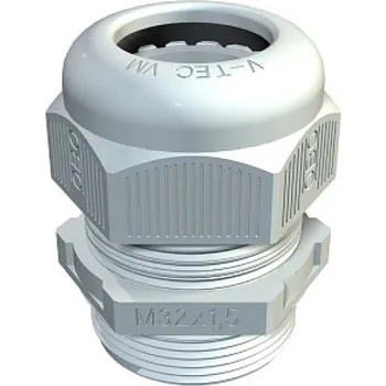 Kabelová vývodka OBO V-TEC VM16 LGR světle šedá 2022864