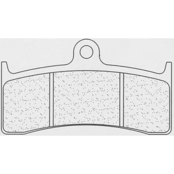 Brzdová destička CL BRAKES Závodní brzdové destičky ze slinutého kovu - 2899C60 KAWASAKI ZX-7RR Ninja 1996-1999