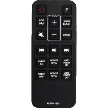 Dálkový ovladač LG AKB74815371 - náhradní dálkový ovladač