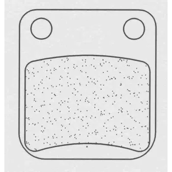 Brzdová destička CL BRAKES Maxi Scooter Brzdové destičky ze slinutého kovu - 3018MSC DAELIM NS 125 2000-2007