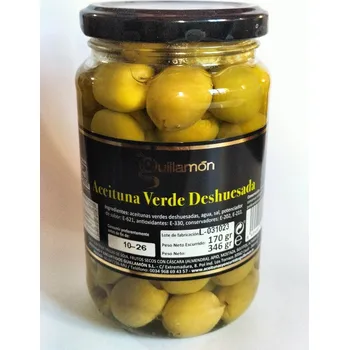 Guillamon Olivy zelené bez pecky 370ml