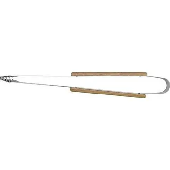 Grilovací nářadí Strend Pro Grill 2210450 Kleště Strend Pro Grill, BBQ, na gril, nerezová ocel, 45 cm, dřevěná rukojeť