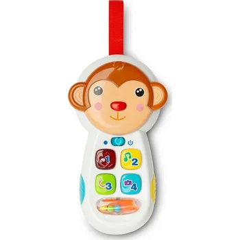 Hračka pro nejmenší Dětská edukační hračka Toyz telefon opička