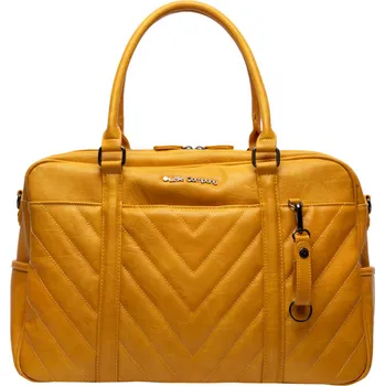 Přebalovací taška Little Company Přebalovací taška Amsterdam Quilted yellow Prošívaná