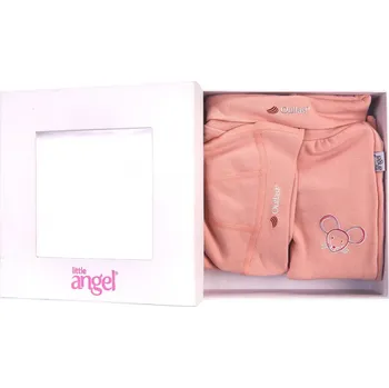 Kojenecká souprava Little Angel Novorozenecká sada Outlast® sv.starorůžová velikost 56
