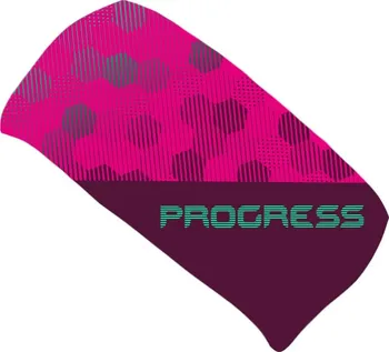 Sportovní čelenka Progress TR HDB Print růžová/mint uni