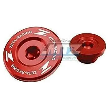 Zátky bočních vík motoru - ZETA ZE89-1150 - Honda CRF250L+CRF250M / 12-20 + CRF250 Rally / 17-20 + MONKEY125 / 19-21 + CROSS CUB50 / 18-19 + CROSS CUB110 / 18-21 - červené HONDA CRF 250 L 2012-2017