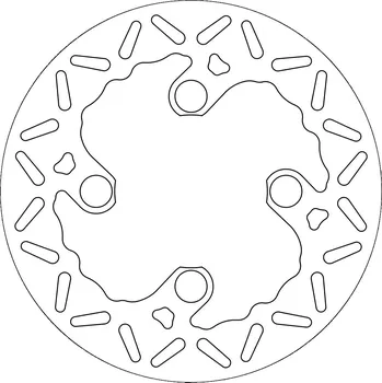 Brzda pro motocykl brzdový kotouč, NEWFREN GAS GAS TXT 200 2000-2003