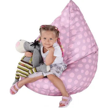 Sedací pytel Sedací vak, růžovo-fialová/vzor, TELDIN