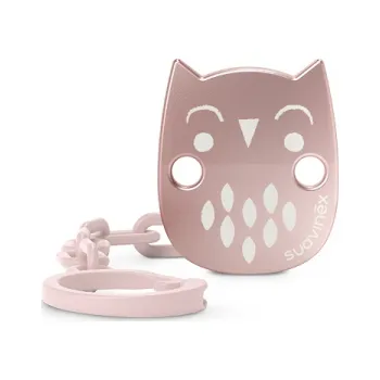 klip na dudlíky SUAVINEX PREMIUM KLIP na dudlík BONHOMIA, zelený Varianta: PREMIUM KLIP na dudlík BONHOMIA - růžový