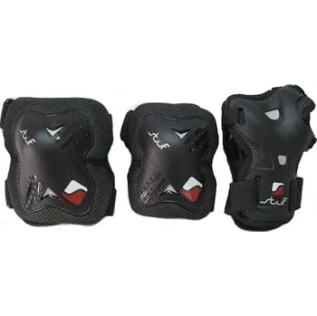 Sada chráničů Chrániče Stuf Advanced Adult Velikost: XL black/red