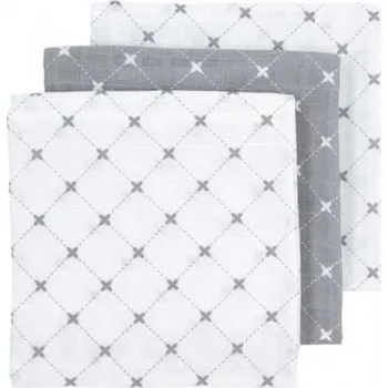 Plena Meyco Mušelínové pleny 3-balení - Louis grey