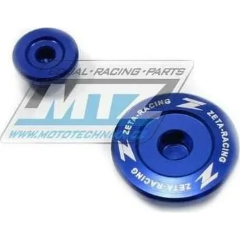 Zátky bočních vík motoru - ZETA ZE89-1412 - Yamaha YZF250 / 01-13 + YZF400+YZF426+YZF450 / 98-05 + WRF250+WRF400+WRF426 / 98-02 + WR250R+WR250X / 07-20 + XT125+XT250 - modré YAMAHA YZ 400 F 1998-2005