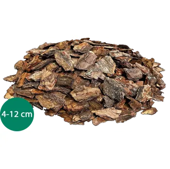 Substrát Dekorační piniová kůra 4-12 cm, 40 pytlů