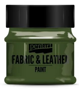 Speciální výtvarná barva Pentart Barva na kůži a textil 50 ml