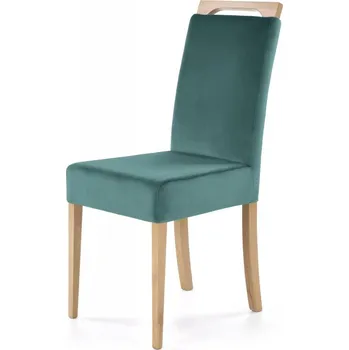 Jídelní židle Halmar Jídelní židle CLARION dub medový/Monolith 37