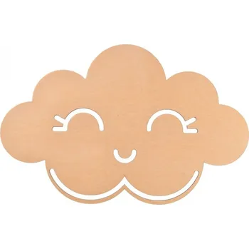 Dřevia Dřevěná dekorace pro výrobu Macramé - mráček 35x23 cm