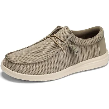 Pánské mokasíny Prodyšné pánské boty Sneakers Barva: Khaki, Velikost: 49