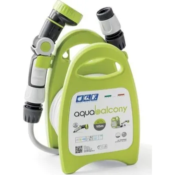 Navíjecí buben se zahradní hadicí G.F. Garden Aqua balcony 10m Lime 28-5852-LI