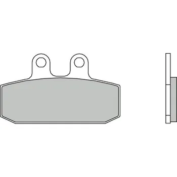 Brzdová destička Brzdové destičky BREMBO 07GR13CC CC ROAD MOTO GUZZI V 85 TT 2019-2026