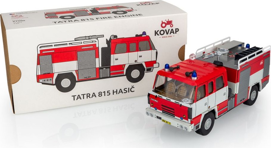 foto Autíčko Kovap Tatra 815 Hasičský vůz