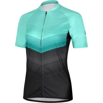 cyklistický dres Dámský dres Etape Violet mint/černá XXL