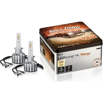 Autodoplněk OSRAM LEDriving HL VINTAGE H1 2700K teplá bílá NO ECE 2ks 64150DWVNT-2MB