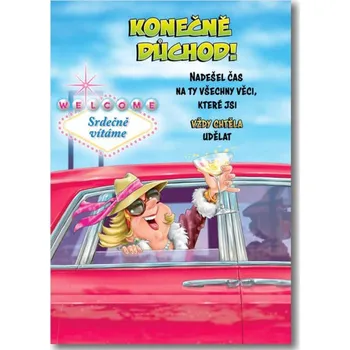 Trend CMF31 Přání k odchodu do důchodu humorné